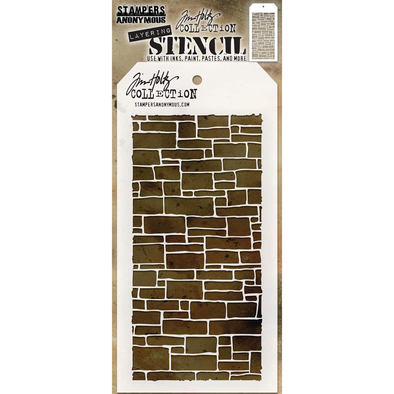 Stampers Anonymous Tim Holtz&#xAE; Slate Layering Stencil